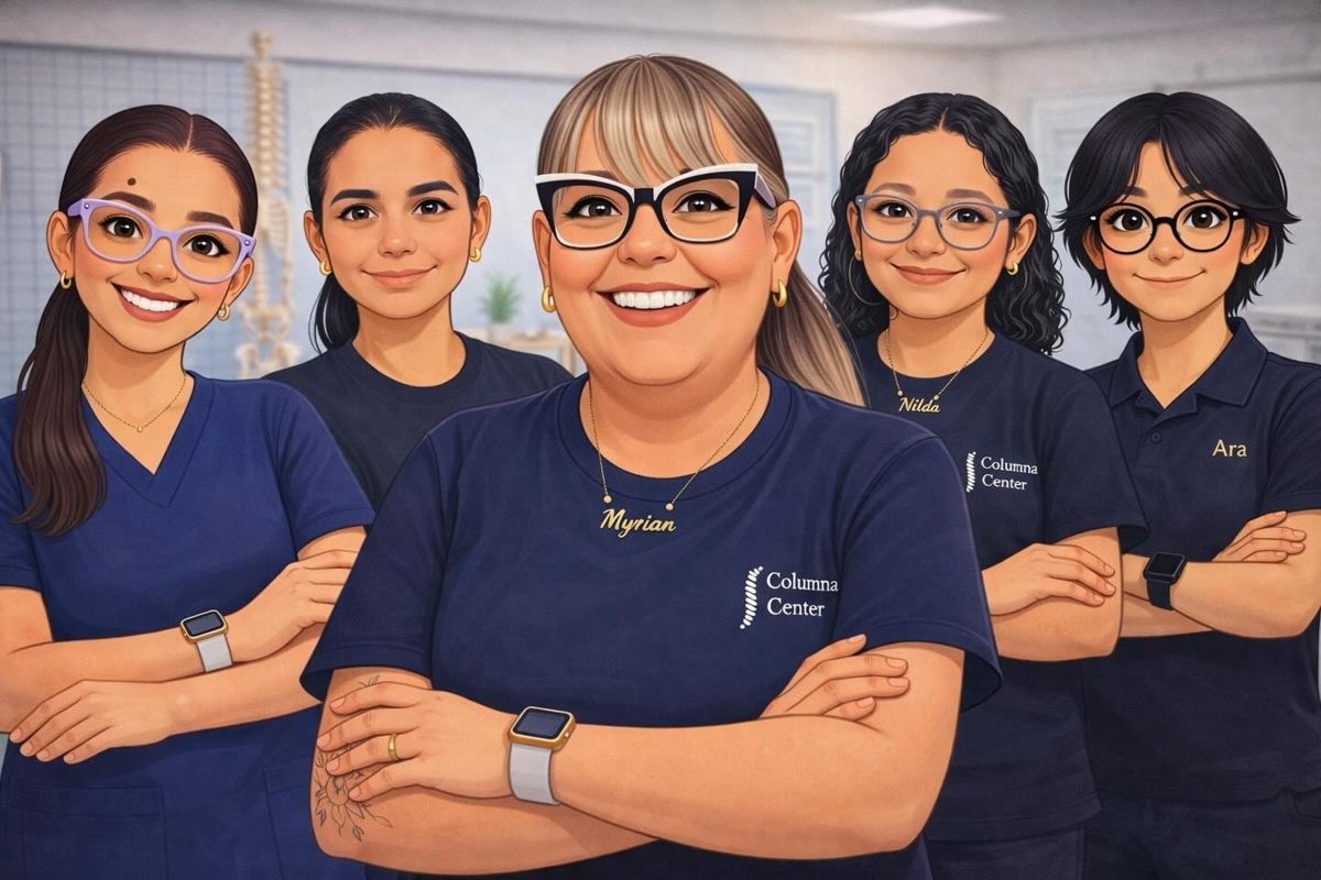Equipo de fisioterapeutas de Columna Center